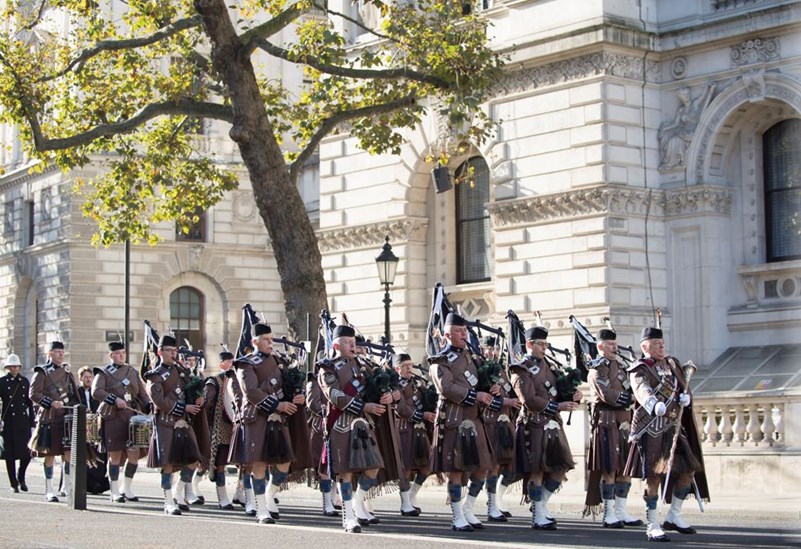 The Pipes And Drums Of The London Scottish