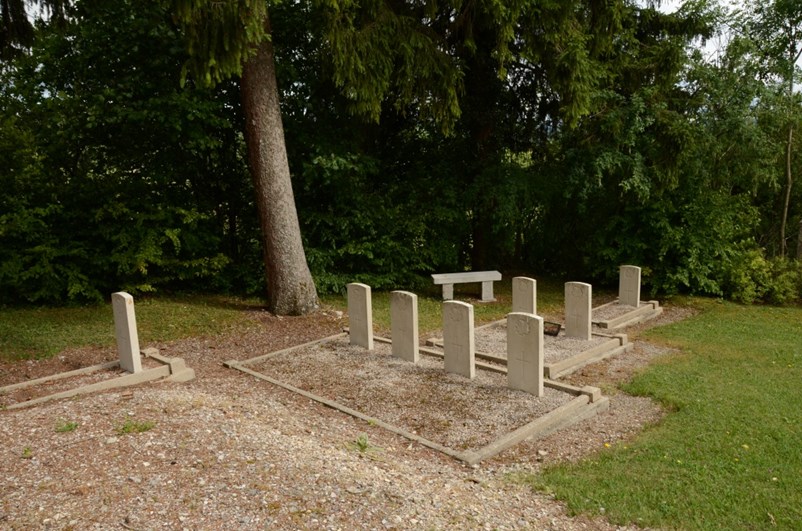 Eight Canadian Graves In Supt Churchyard, Jura