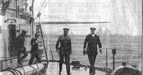 From The Daily Express, 19 February 1935. “Lord Kitchener’S Last Afternoon Alive”.