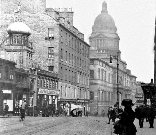 Empire Theatre And Edinburgh University Old College Dome