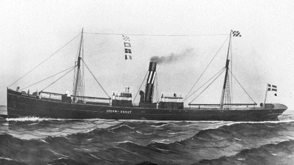 The Lilian Drost, A Danish Steamer, Sunk By U 36 On 8 May 1915