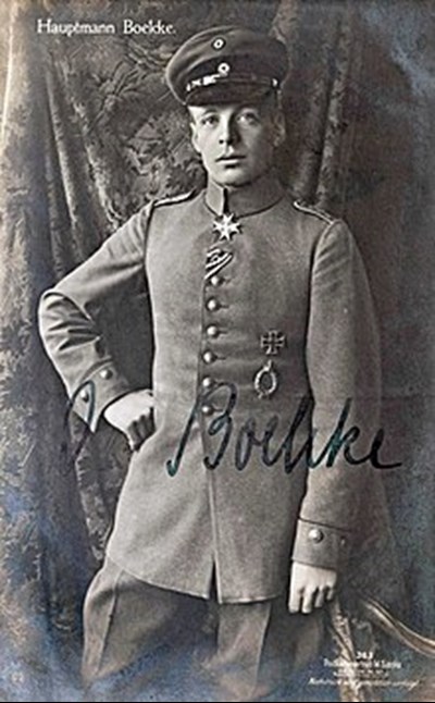 Lieutenant Oswald Boelcke