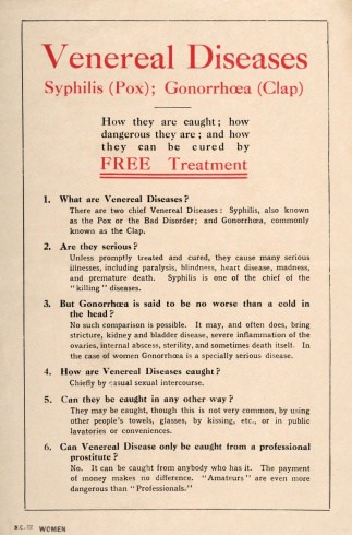 Kitcheners Veneral Diease. Historyextra