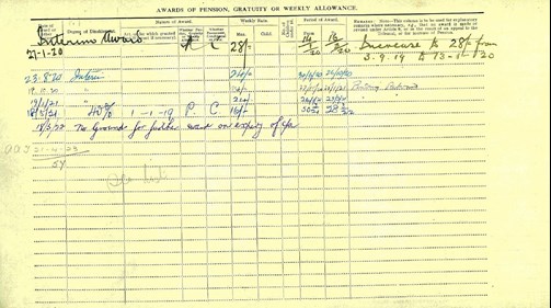 Ledger For Michael Gallagher (Reverse)