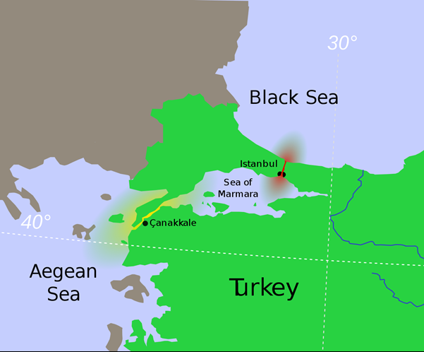 Dardanelles Map