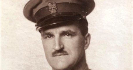 Dowding With His MC Ribbon