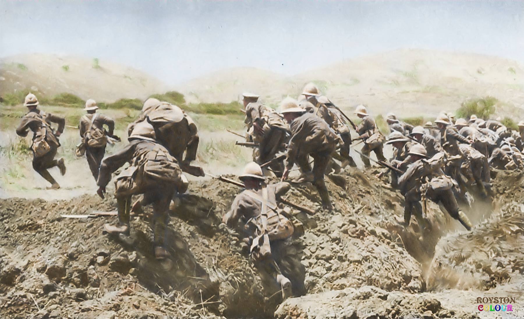 The RND In Action At Gallipoli