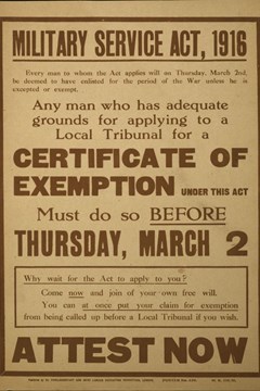Ep. 56 – Resisting Conscription: the Appeals Tribunals in Middlesex – Carol Henderson