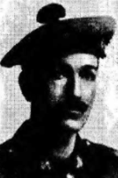 12 April 1917: L/Cpl. William Lennox Farquharson Holland