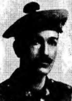 12 April 1917: L/Cpl. William Holland