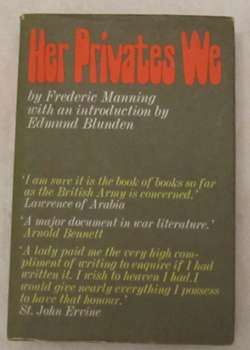 Her Privates We by Frederick Manning