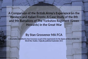 A Comparison of the British Army's Experience on the Western and Italian Fronts