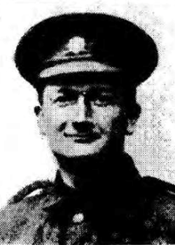 20 May 1917 :  Pte James Ewart