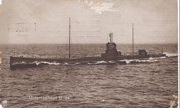 Submarine U24 (Image: Wikipedia)