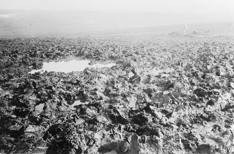 Mud On The Somme Battlefield Near Le Transloy