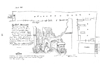 Hooge tunnel, Essex farm (and other) drawings (1)
