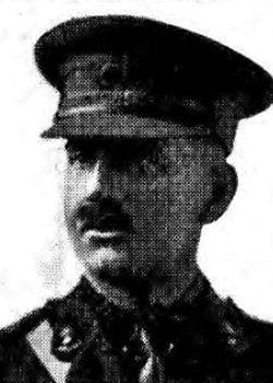 5 July 1918 : Brevet Lt Col William Bovet, Royal Engineers