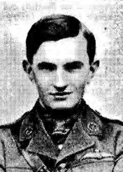 11 July 1917 Capt and Flight Commander Henry Edward van Goethem