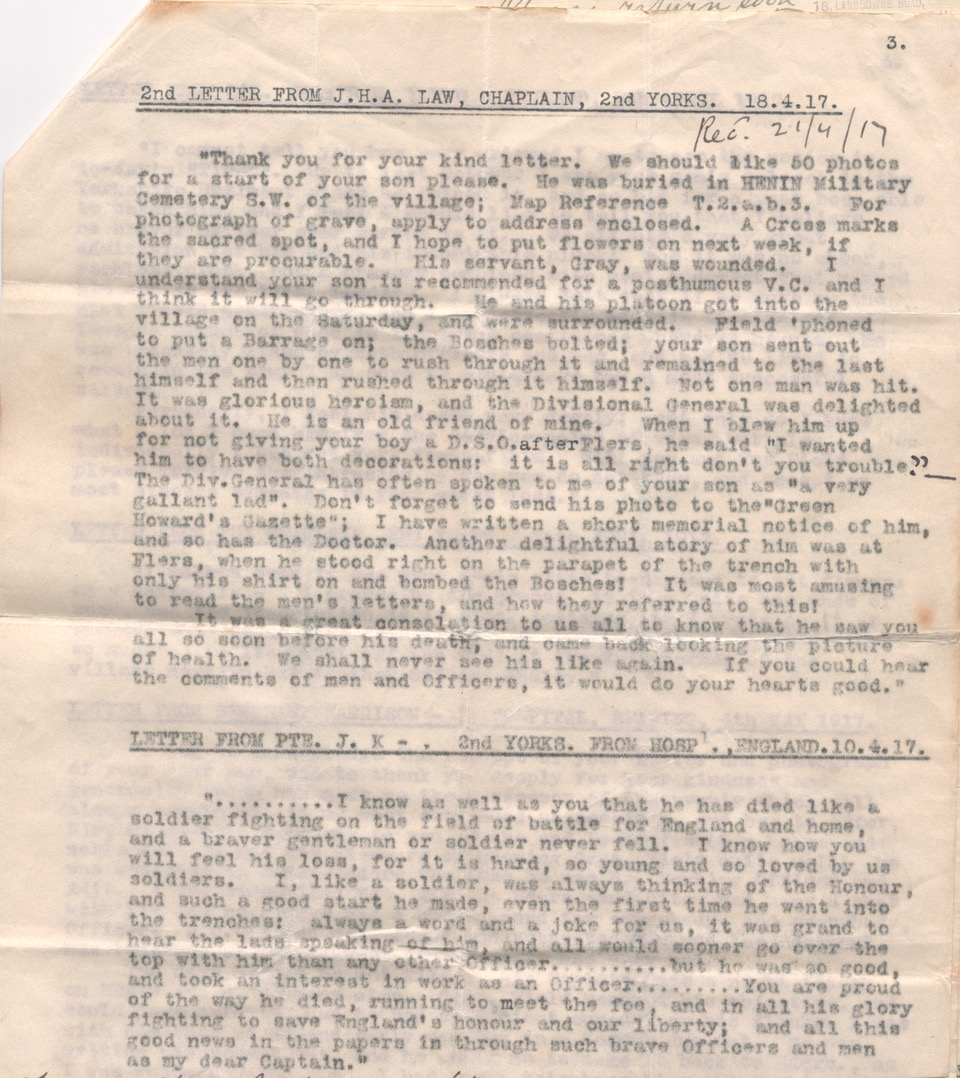 Robert Alister Field Page 3