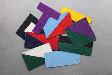 Colour patches in the Australian forces