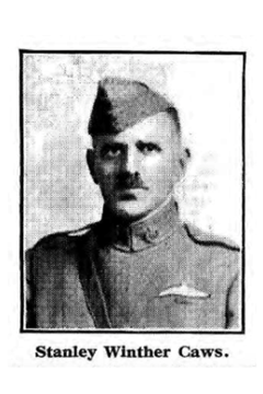 21 September 1915 : Lieut. Stanley Caws