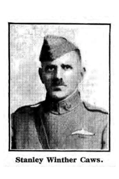 21 September 1915 : Lieut. Stanley Winther Caws