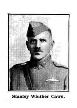21 September 1915 : Lieut. Stanley Caws