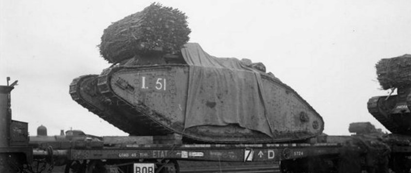'The Tanks' road to Cambria' with Lt-Col Geoffrey Vesey Holt