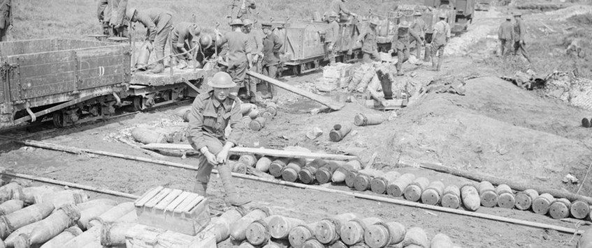 ONLINE Zoom Meeting - Bullets, Bombs & Poison Gas: Supplying the troops on the Western Front 1914-18 by Dr Dave Rogers