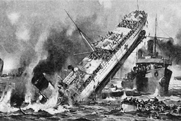 Cpl. Henry White and HMHS Anglia