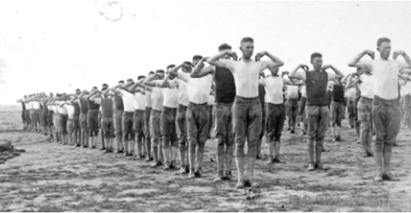 Physical Training at Camp Gordon, Georgia