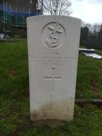 The Headstone Of Alfred Place