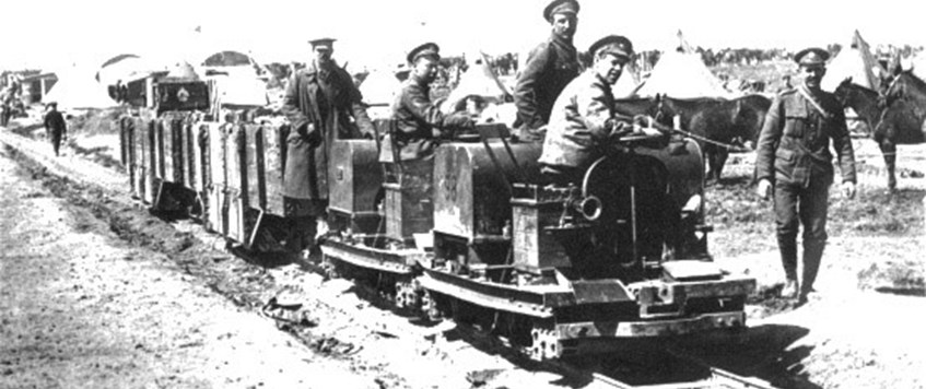 ONLINE:  “ Narrow Gauge Railways of World War One “  -   Phil Robinson  ZOOM