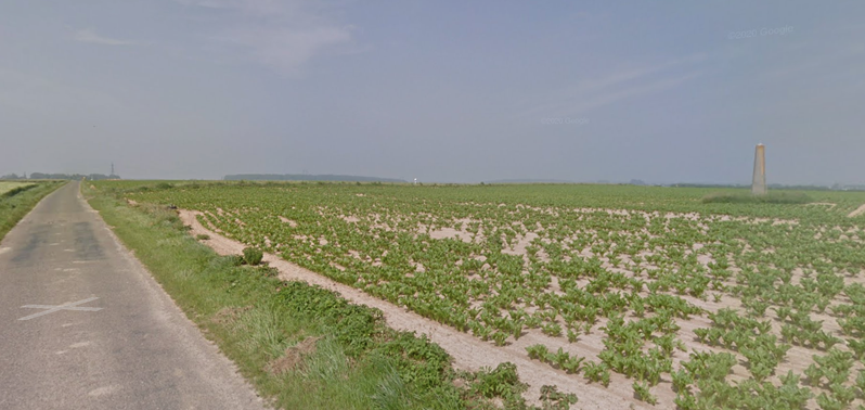 The road from Les Boeufs to Gulliemont > Google Street View July 2018 (c) Google 2021