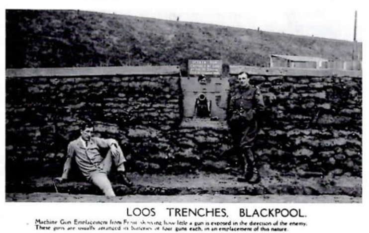 Wounded Soldiers Seen Acting Out Scenarios In The Make Shift Trench System For Curious Members Of The Public.