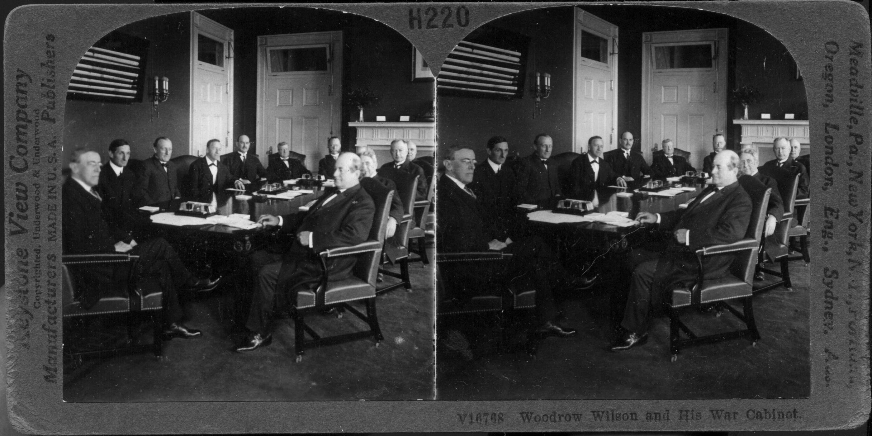 Woodrow Wilson and His War Cabinet