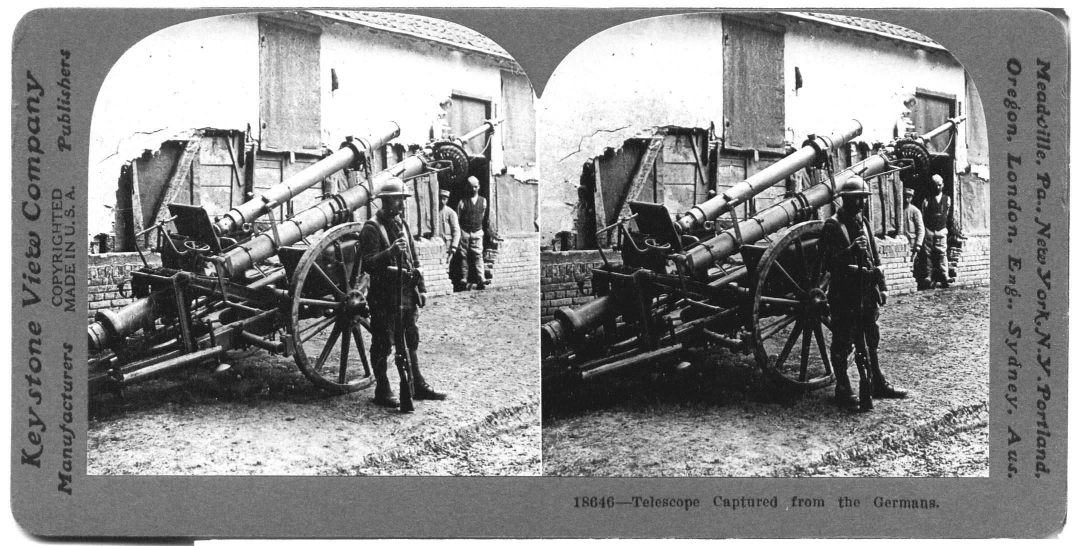 Telescope Captured from the Germans