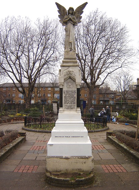 The Memorial To The Children Killed In The Air Raid