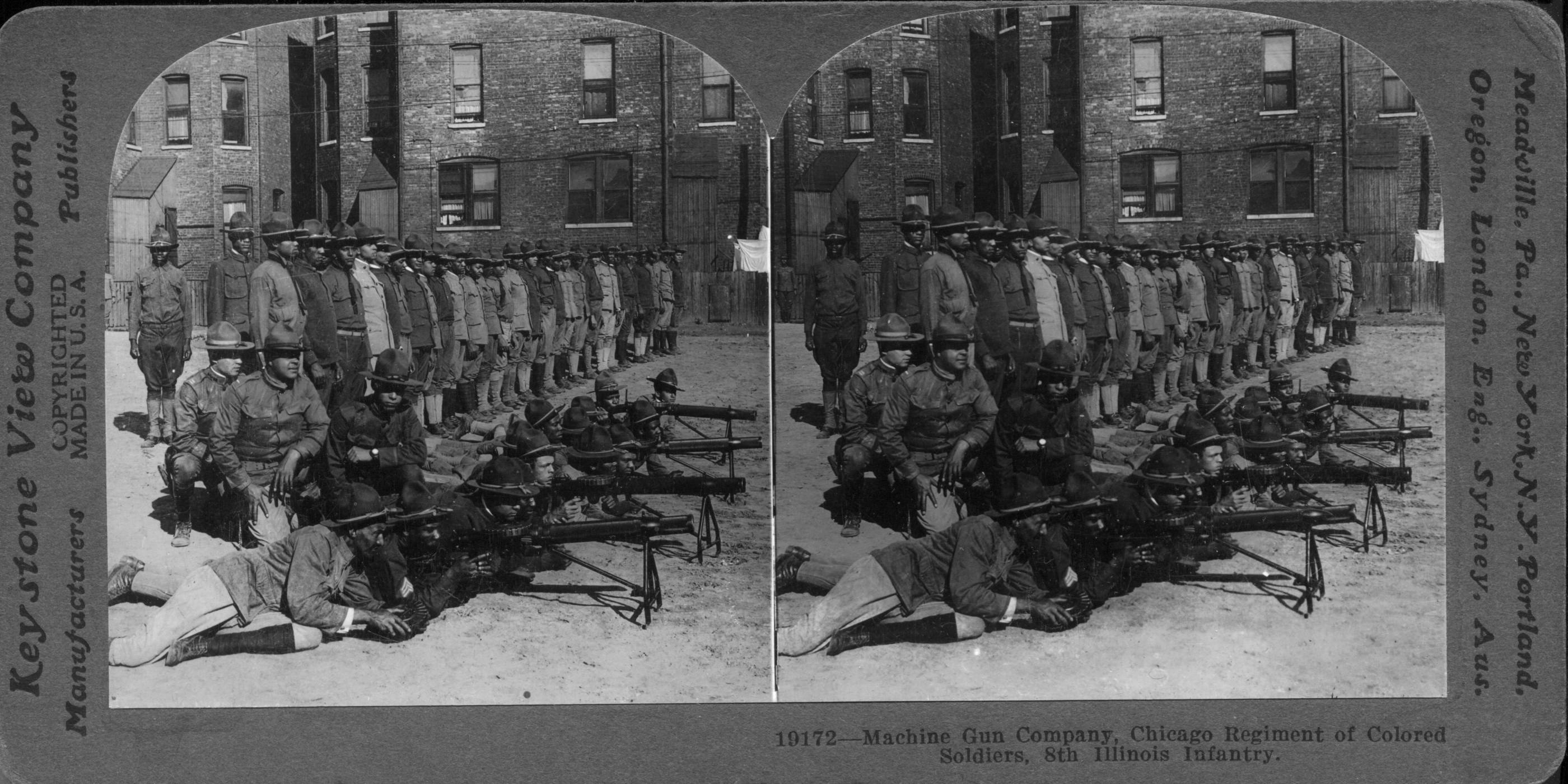 Machine Gun Company, Chicago Regiment of Colored Soldiers, 8th Illinois Infantry