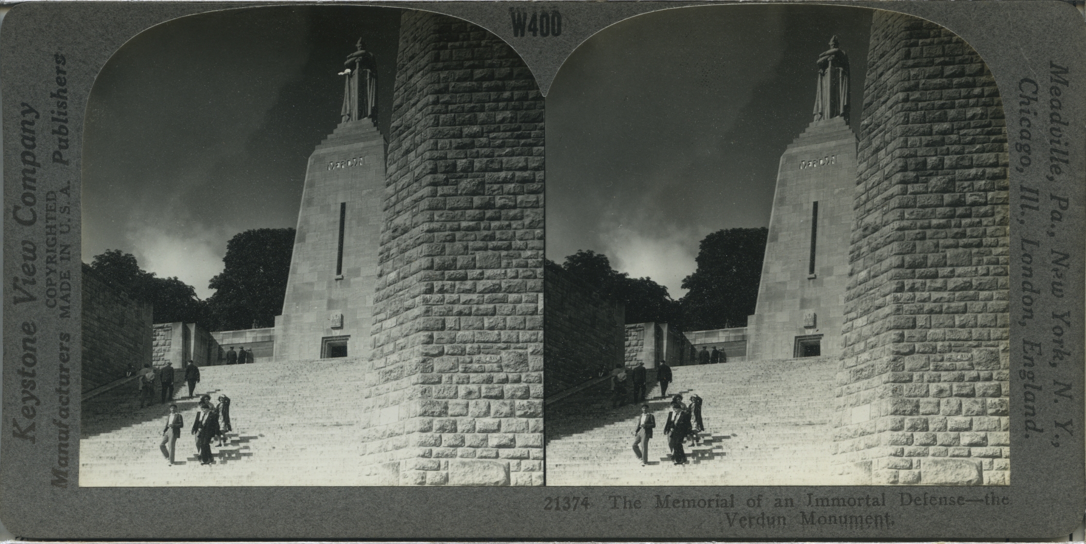 The Memorial of an Immortal Defense--the Verdun Monument