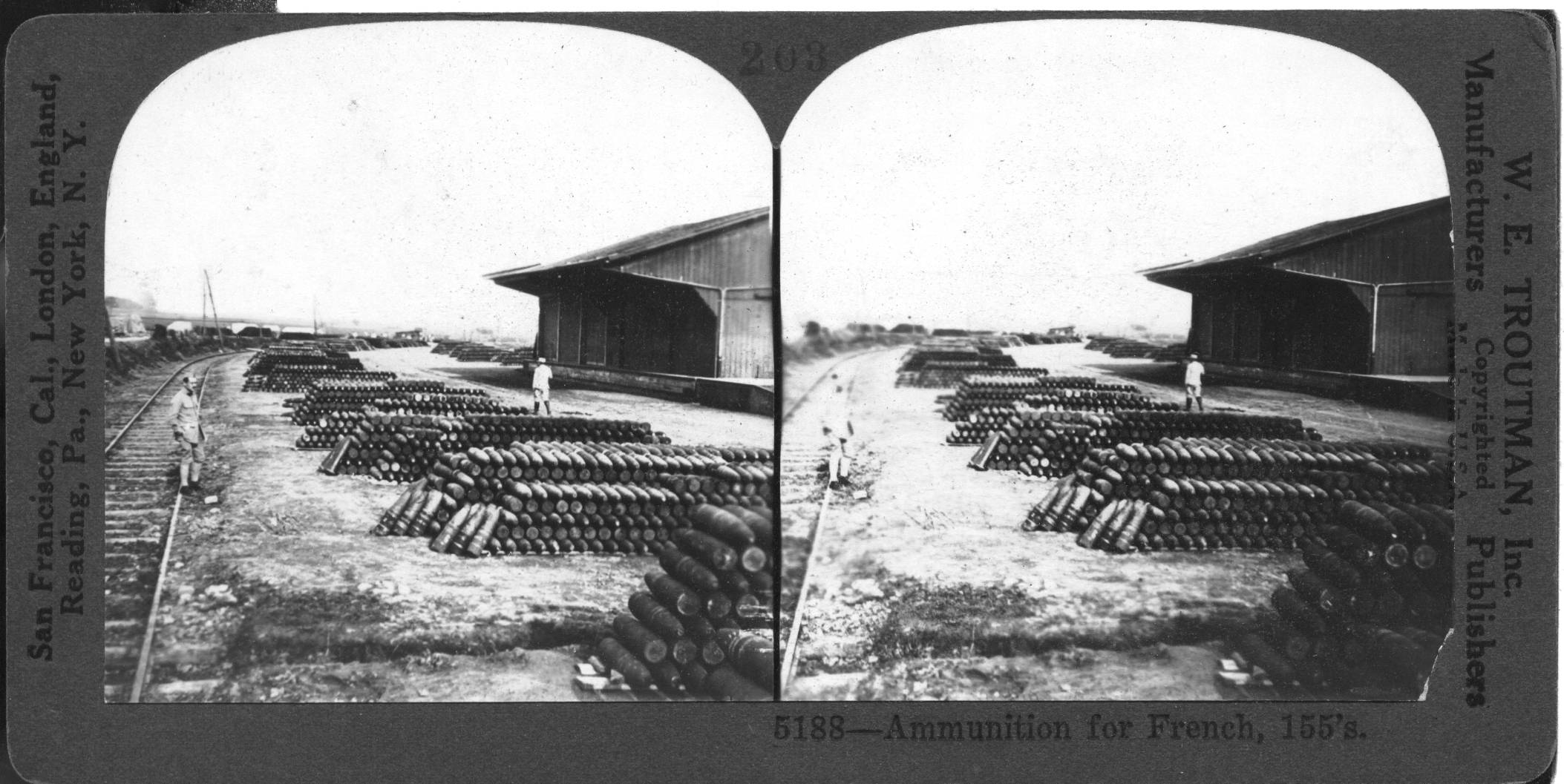 Ammunition for French, 155's