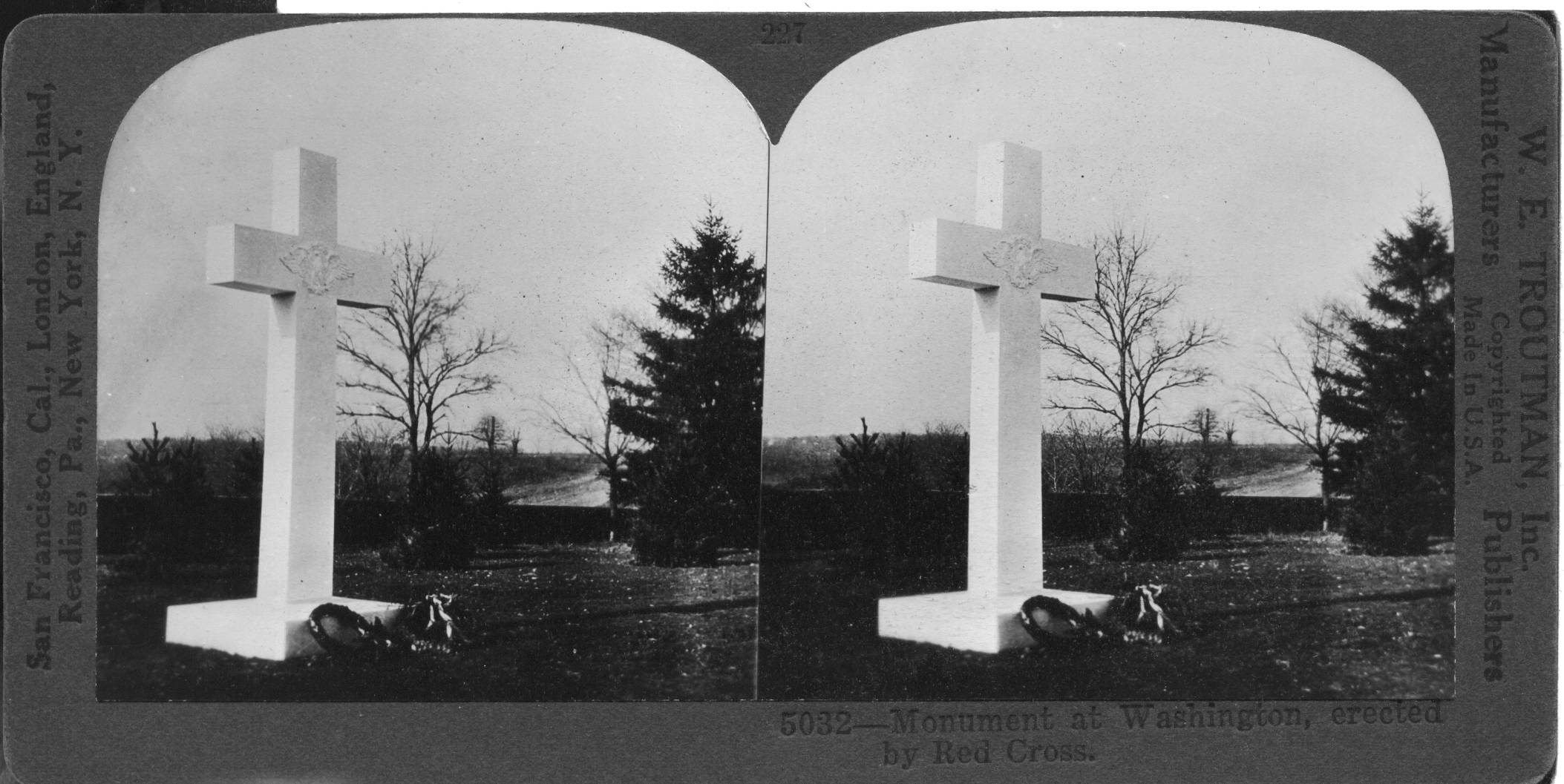 Monument at Washington, erected by Red Cross