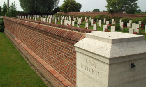 La Ferme Butterne Farm, Armentieres. (c) CWGC 2021