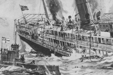 The Sinking of the RMS Falaba, 28 March 1915.