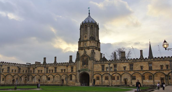 Tom quad and Tom tower of the Christ Church by Pavel Kliuiev