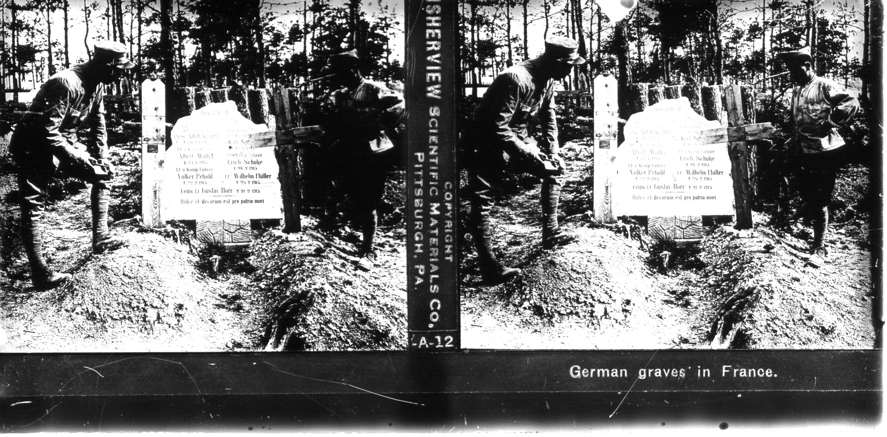 German graves in France