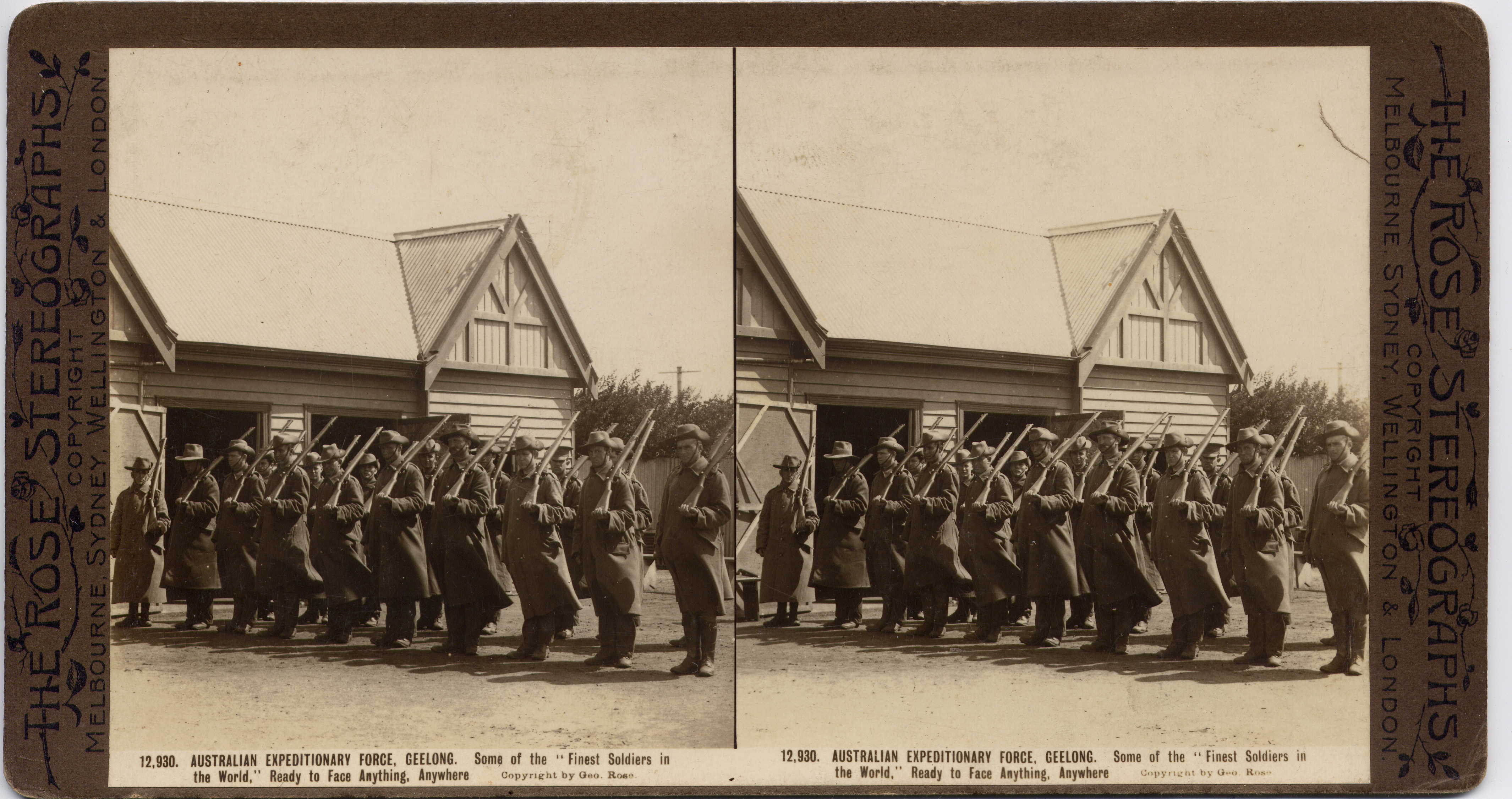 AUSTRALIAN EXPEDITIONARY FORCE, GEELONG. Some of the “Finest Soldiers in the World,” Ready to Face Anything, Anywhere.