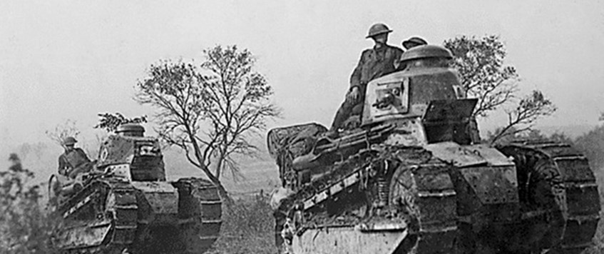 'British, French and German Tank Development' a talk by Charles Messenger.