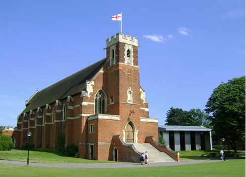 Bedford School Chapel. Built 1908.