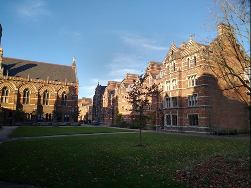 Pusey Quad, Keble College, Oxford by Lady Rose MacClare (CC-SA-BY 4.0)